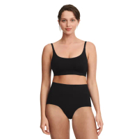【Chantelle 仙黛爾】Smooth Comfort.有襯墊輕運動內衣 黑膚可選.10U10_011(雙層超柔纖彈性織布不易移位)