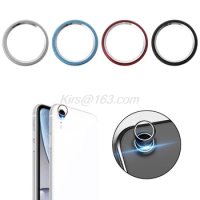 Rear Lens Protective Ring Bumper Cover Camera Len Screen Protector Case Metal for Apple iPhone XR