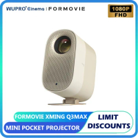 Formovie Fengmi Xming Q3 Max Smart Projector 1080P Full HD Portable Home Theater Projectors 600 CVIA Lumens Outdoor LCD Beamer