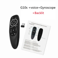 G10S Pro Smart Voice Remote Control Wireless Air Mouse IR Learning for Android TV Box PC 2.4G RF Gyroscope