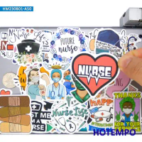 20/30/50PCS Nurse Style Stickers Fashion Graffiti Nurse's Day Decals for Scrapbook Bike Car Luggage Guitar Laptop Phone Sticker