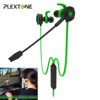G30 Gaming Earphones In Ear Stereo Bass Noise Cancelling Earphone With Mic For Phone PC Notebook Headset Plextone G30 elari