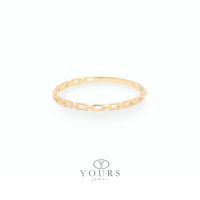 ( 6 ) Yours Jewel 916 Gold Reed Ring ( Emas 916 Asli Cincin Reed ) MInimalist Ring