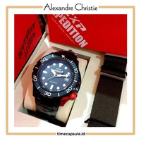 Jam Tangan Pria EXPEDITION Original E 6809 MA Garansi Resmi 1 Tahun BLACK RED