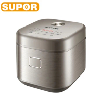 SUPOR Smart Rice Cooker 2L High-end Metal Shape Electric Cooker Multifunctional Portable Home Kitchen Appliances For Dormitory