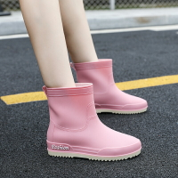 2022新款韓國時尚雨靴女士防水鞋夏季中筒短筒廚房膠鞋套鞋雨鞋女
