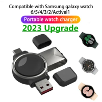 Fast Magnetic Charger Watch for Samsung Galaxy Watch 6/5Pro/5/4/3 Wireless Charger for Samsung Watch Power Supply Adapter