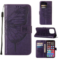Butterfly PU Leather Case For Infinix Smart 7 6 Plus 5 Pro 4 HD 2021 Zero 5G 2023 8 20 X NEO Magnet Holder Flip Wallet Book Case
