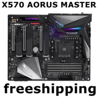For Gigabyte X570 AORUS MASTER Motherboard 128GB AM4 DDR4 ATX X570 Mainboard 100% Tested Fully Work