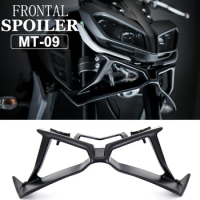 New Black Motorcycle Accessories mt09 Front Downforce Naked Frontal Spoilers For YAMAHA MT 09 MT-09 MT09 SP 2017 2018 2019 2020