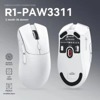 R1 Wireless Gaming Mouse by Attack Shark PAW3311 Sensor 18000 DPI Bluetooth Macro Compatibility with