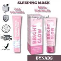 BYNADS SLEEPING MASK SALMON DNA MOISTURIZER MASKER WAJAH SLEEPING MASK BYNADS 10ml & 50ml