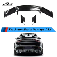 Carbon Fiber M Style Car Rear Spoiler Wing for Aston Martin DBX 2019+ Trunk Lid Rear Wing Car Accessories