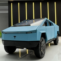 模型車 1：32 特斯拉模型車 telsa Cybertruck 皮卡模型車 貨車模型 聲光 回力車 合金車 遙控車車
