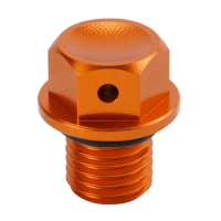M12xP1.5 Magnetic Oil Drain Plug Bolt Fits For KTM 50 65 125 200 250 300 350 450 530 SX SXF EXC XC XCW XCF EXCF FREERIDE 250R