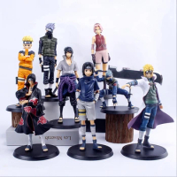 Anime Naruto Figure Uchiha Itachi Sasuke Pain Kakashi Naruto Shippuden Action Figures Collection Model Toys for Children Gifts