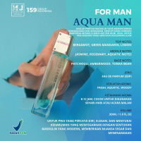 MJ Parfume Aqua Man Series Inspired Parfum pria tahan lama - parfum cowok wangi tahan lama Perfume T