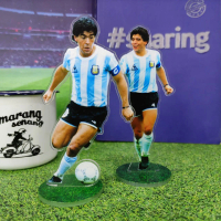 Standee Action Figure Diego Maradona Pemain Legenda Timnas Argentina