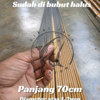 joran sutet bubut 70cm 7mm