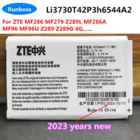 Original 3000mAh Li3730T42P3h6544A2 Battery for ZTE MF286 MF279 Z289L MF286A MF96 MF96U Z289 Z289G 4G LTE WIFI Router Batteries