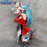 54cm One Piece Yamato Anime Figures Gk Wano Country Yamato Figurine Sexy Hentai Statue Collectible Pvc Model Doll Toys Gift