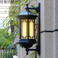 中式戶外防水壁燈室外過道外墻別墅花園庭院大門口陽臺復古走廊燈