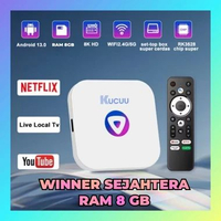 Tv Box KUCUU Android 13.0 OS RAM 8 GB ROM 32GB Wifi 5G/2.4G Bluetooth Smart Tv Box 8K Ultra HD TV BO