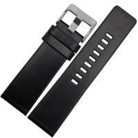 Leather Watchband 22 24 26 28 30mm 32mm bracelet for diesel watch strap wristwatches band for DZ4343