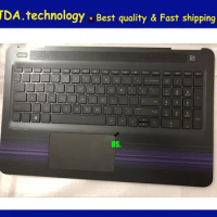 MEIARROW New Laptop top cover for HP PAVILION 15-AU 15-AU505TX 15-AL Palmrest US keyboard Upper cover W/touchpad