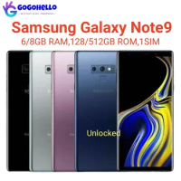 98% New Original Samsung Galaxy Note9 N960U/U1 6/8GB RAM 128/512GB Snapdragon 845 Octa Core 6.4" Unlocked Android Mobile Phone