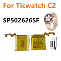 SP502626SF New Genuine 400mAh Battery Batterie For Ticwatch C2 Watch Battery + Gift Tools