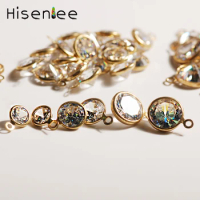 Hisense Fashion Popular Luxury Crystal 6MM Zircon For Stud Accessories DIY Wedding Romance Jewelry