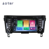 AOTSR 2 Din Radio Android 10 For Nissan X-trail Qashqai Rouge 2013 - 2019 Multimedia Player GPS Navigation 2Din Autoradio Unit