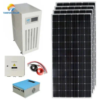 Complete solar panel kit 20kw off-grid system with 355W panels home 20000w in Thailand