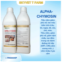 ALPHA-CHYMOSIN (Tiêu viêm giảm phù nề, tan máu bầm)