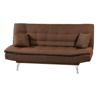 【文創集】菲比爾 展開式透氣亞麻布沙發椅/沙發床-190x91x97cm免組