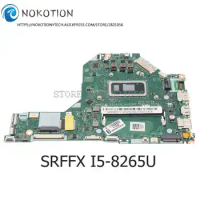 NOKOTION For ACER Aspire 3 A315-54 Laptop Motherboard DDR4 SRFFX I5-8265U CPU NBHEF11002 EH7LW LA-H792P Mainboard