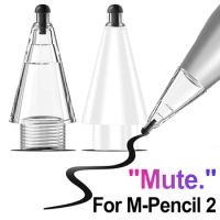 Mute Pencil Tips For Huawei M-Pencil 2 Generation Stylus Pen Replacement Nibs Wear-resistant Tip For M Pencil2 Accessories