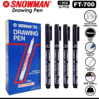 pen drawing snowman 0.1 - 0.8 (per lusin)