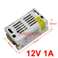 AC DC 5V 2A 12V 1A 1.25A Universal Regulated Switching Power Supply LED Light belt Driver display LCD CCTV 10W 12W 15W adapter