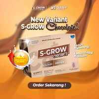S-GROW CHOCOLATE - Peninggi Badan Terbaik untuk Remaja-Dewasa