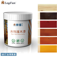 樂客 耐侯防霉水性護木漆1kg