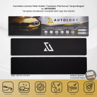 Tatakan Plat Kendaraan  | Dudukan Plat Nomor Mobil By Autology Frameless License Plate Holder