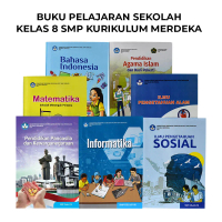 Buku Pelajaran Siswa SMP MTS Kelas 8 VIII Kurikulum Merdeka Penggerak 2021 2022 Kemendikbud SISWA Ke