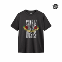 Dr. T-shirt - M-014 - baju kaos t-shirt distro music band GUN N' ROSES sablon unisex cotton combed 2