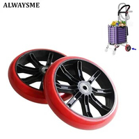 ALWAYSME Shopping Cart Wheels For Shopping Cart and Trolley Dolly
