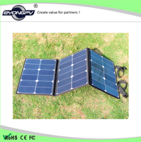 【太陽能充電寶】Sunpower折疊太陽能充電包 60W便攜式陽能電池充電 高效太陽能板