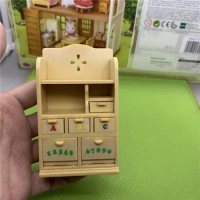 Geniune Sylvanian Doll Families Dollhouse Animal Figures furniture set clothes house food without package