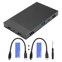 กล่องฮาร์ดดิสก์, M.2 NVMe คู่ Bay, แท่นวาง HUB Gen2 10Gbps, อุปกรณ์เสริม HDD, สำหรับฮาร์ดดิสก์