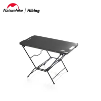 Nature hike Outdoor Barbecue Table Removable Portable Stainless Steel Camping Barbecue Stove Table